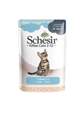 Schesir Cat kapsa Kitten Tuňák želé 150g