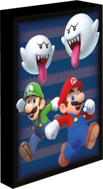 Obraz LED svítící Super Mario, 30x40 cm - EPEE