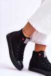 Dámské klasické vysoké tenisky Cross Jeans LL2R4088C černé 36