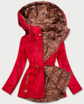 Červená dámská oboustranná bunda Červená model 16149940 CANADA Mountain