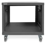Digitus Universal DN-48000 černá / Rack / 8U / kolečka / nosnost 136 kg (DN-48000)