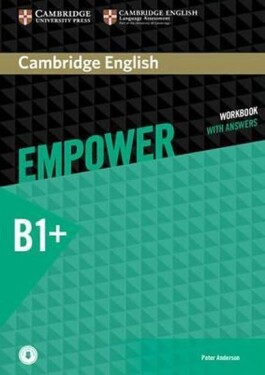 Cambridge English Empower Intermediate Workbook with Answers with Downloadable Audio - Anderson, Peter