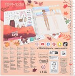 Top model Top model, 13573, Dress me up, kreativní sešit se samolepkami