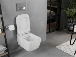 MEXEN - Elis Závěsná WC mísa bez sedátka, bílá 3391XX00
