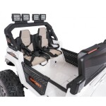 Mamido Elektrické autíčko Extreme Sport 4x4 s proměnlivou velikostí bílé