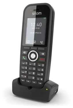 Snom M30 černá / DECT bezdrátový telefon / handsfree / displej / výdrž hovoru 22 h (4607)