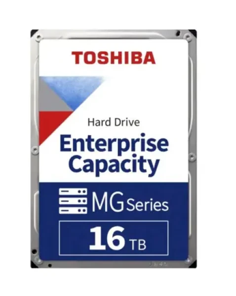 Toshiba Enterprise Capacity MG11 16TB / HDD / 3.5" / SATA 6Gbits / 512MB cache / 7 200 rpm / Interní / 5y (MG11ACA16TE)