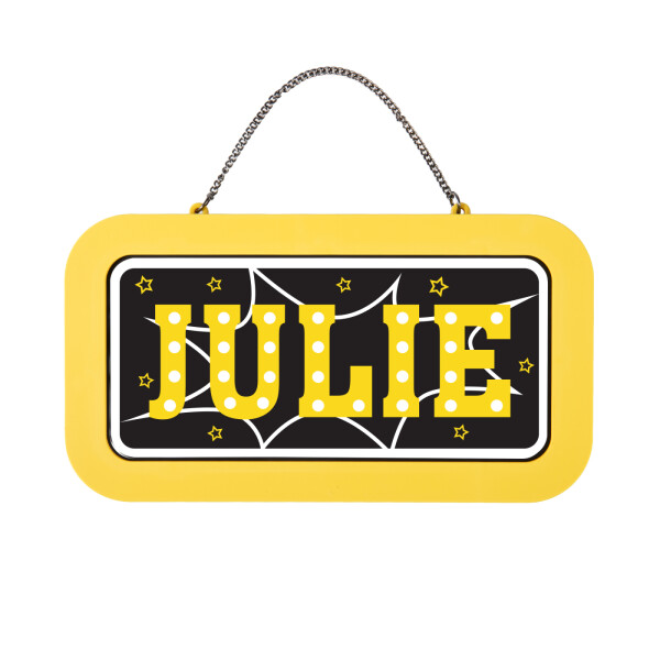 Neonová cedulka se jménem - Julie - Albi