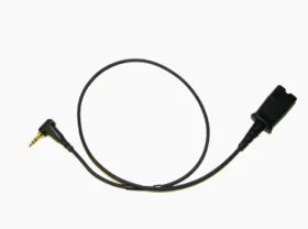 Poly 85S11AA Audio kabel - 2.5 mm 4pinový stereo jack rychlé rozpojení Poly EncorePro / 0.45 m (85S11AA)