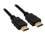 XtendLan HDMI kabel 1,5m / Propojovací kabel HDMI / 4K 3840×2160 / 60 Hz / YCbCr 4:4:4 / bulk (XL-CABHD-1.5-BK)