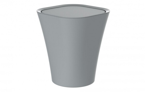 Eisl - Kosmetický koš, šedý, cca 8,5 l, s otočným víkem BA0301 BA0301