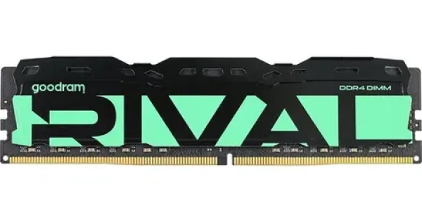 GOODRAM RIVAL Radiant Green / Operační paměť / 16 GB / DDR4 / 3200 MHz / CL16 / DIMM (GGRGD4-32L16A/16G)