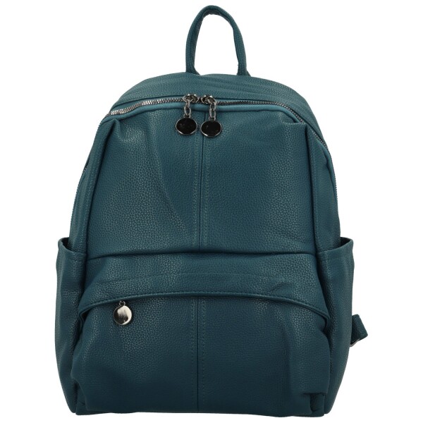 Trendy dámský koženkový kabelko-batoh Toska, modrý