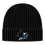 Fanatics Pánská zimní čepice San Jose Sharks NHL Core Cuffed Knit Black