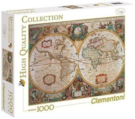 Clementoni Puzzle - Mapa Antic, 3000 dílků - Clementoni