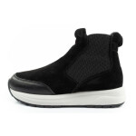 Scholl Beverly Bootie dámské kotníkové boty kožené černé dámské 35