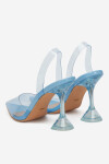 Sandály DeeZee ZALHT-02 BLUE PU Materiál/-Velice kvalitní materiál