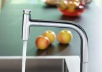 HANSGROHE - M71 Dřezová baterie M7119-H200 s výsuvnou sprškou, 2-otvorová instalace, sBOX, chrom 73804000