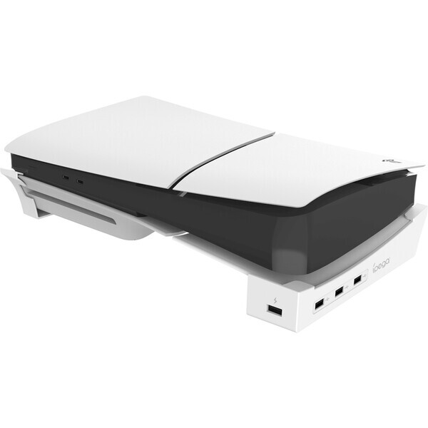 IPega P5S008 Horizontální Stojan s USB HUB pro PS5 Slim bílá (57983119048)