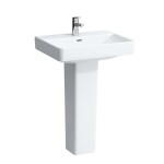 Laufen - Pro S Umyvadlo, 60x47 cm, 1 otvor pro baterii, s LCC, bílá H8109634001041