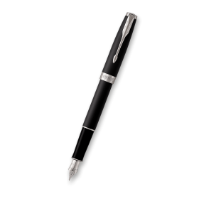 Parker Sonnet Matte Black CT - plnící pero, hrot F