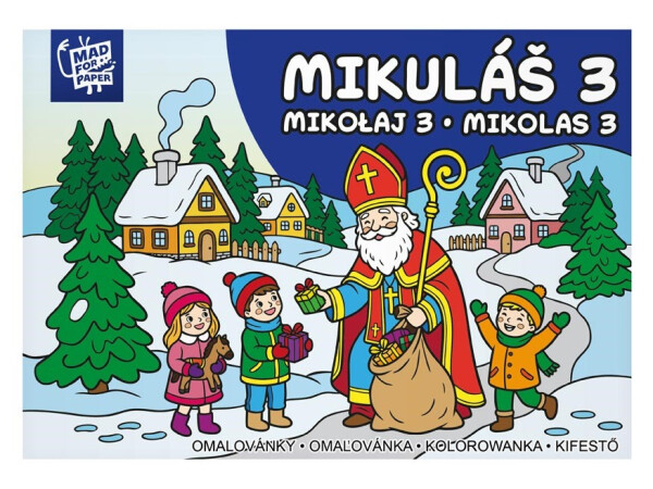 Omalovánky Mikuláš 3