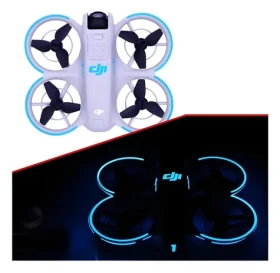 Stablecam Svítící samolepky pro DJI Neo modrá