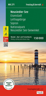 Neziderské jezero 1:50 000 / cykloturistická a volnočasová mapa