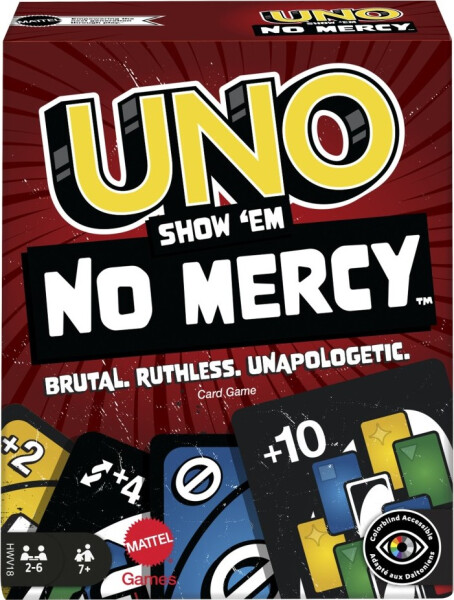 UNO Show 'em no mercy - Mattel Jurský svět