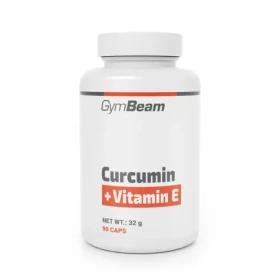 Kurkumin + Vitamin E - GymBeam (90 kaps.) (37927-1-90tab)