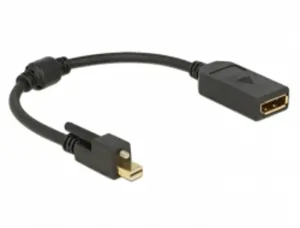 Delock kabel mini Displayport 1.2 se šroubky Displayport 4K (62638)