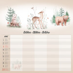 Nástěnný kalendář 2027 Helma Family Planner