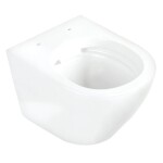 KERRA - Miska WC závěsná Delos se sedátkem (bílé lesklé) 5907548114099