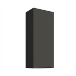 Horní skříňka Aria 45 G-108 1F Barva korpusu: Černá, Barva dvířek: BL - Black AFM