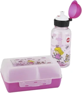 Emsa KIDS FLASK VARIABOLO Princess / Svačinová krabička + lahev na pití (3100518137)