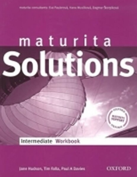 Maturita Solutions Intermediate Workbook