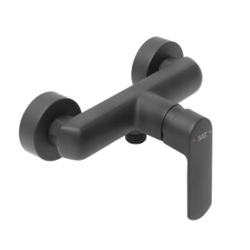 Sprchová baterie SAT Feel bez sprchového setu 150 mm černá matná SATBSFEEL268C SATBSFEEL268C
