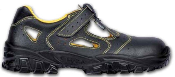 Pracovní sandály Cofra NEW DON S1 SRC Velikost boty: 42, Černá