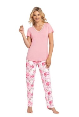 Dámské viskózové pyžamo Tiffany sv.růžová