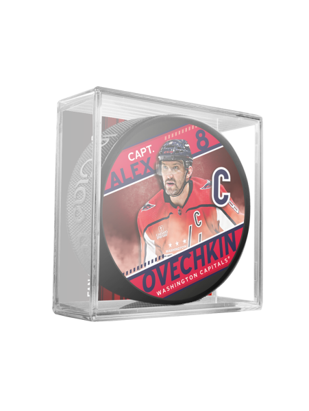 Inglasco / Sherwood Puk Washington Capitals NHL Alex Ovechkin Captain Collection