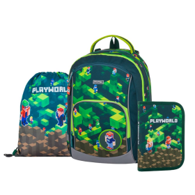 Školní batohový 3-dílný set KARTON P+P OXY GO - Playworld