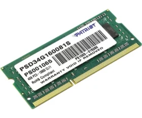 Patriot Signature Line SODIMM DDR3 4GB 1600MHz CL11 PSD34G160081S