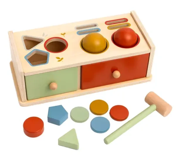 2KIDS TOYS Zatloukačka a vkládačka Šuplíčky