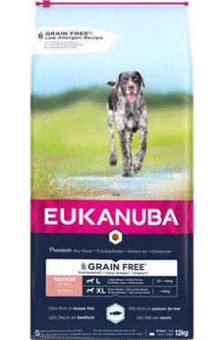 Eukanuba Grain Free Senior large/giant breed Ocean fish 12 kg