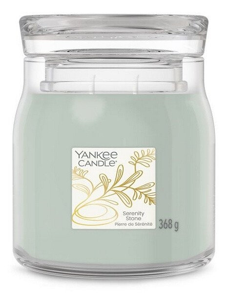 Svíčka YC Signature sklo střední 2knoty Little Luxuries/Serenity Stone