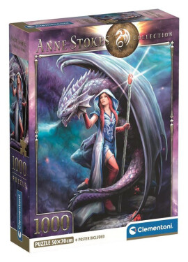 Puzzle Anne Stokes: Dračí mág 1000 dílků