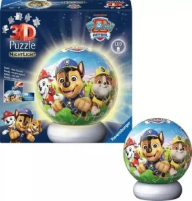 Ravensburger 120080572 Puzzle-Ball Tlapková patrola (noční edice)