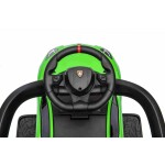 Mamido Dětské odrážedlo auto s vodící tyčí Lamborghini Aventador SV zelené
