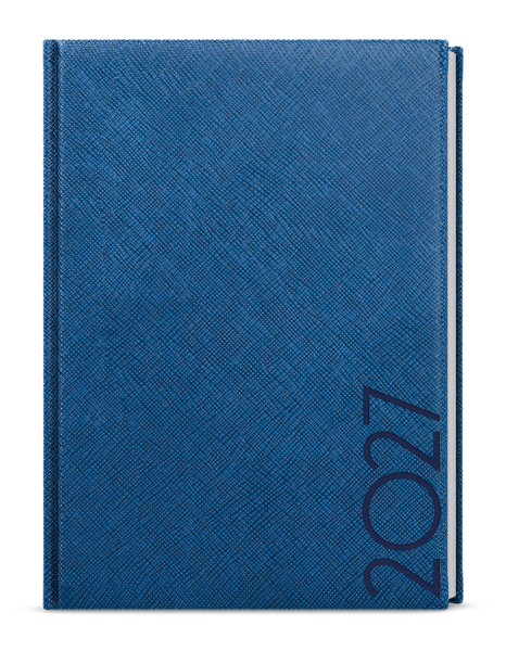 Týdenní diář 2027 Baloušek Oskar Tora A5 modrá