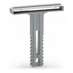 WAGO 709-118 průchozí prvek držáku šedá 50 ks